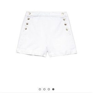 Sailor Snap Frame Denim shorts, size 29,